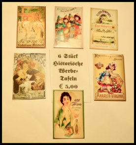 Historische Werbeplakate